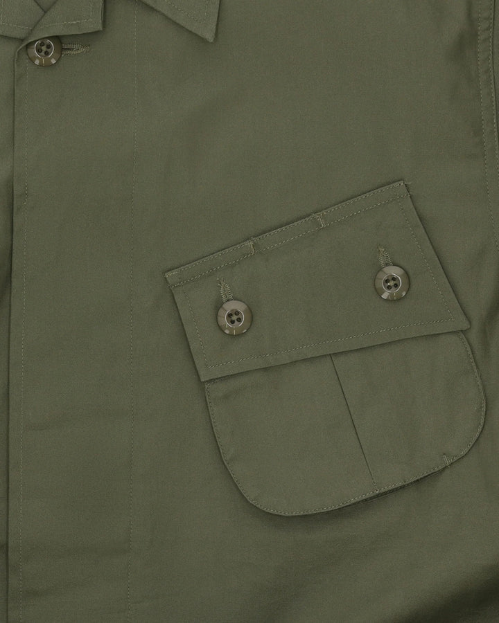 Elias Jungle Jacket in Groen Katoen