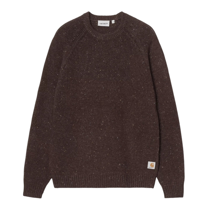 ANGLISTIC SWEATER SPECKLED TOBACCO