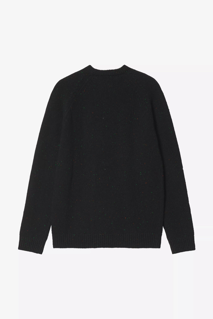 ANGLISTIC SWEATER SPECKLED BLACK