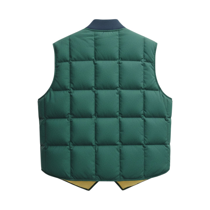 Down Vest Seattle Forest Green Groen Gilet