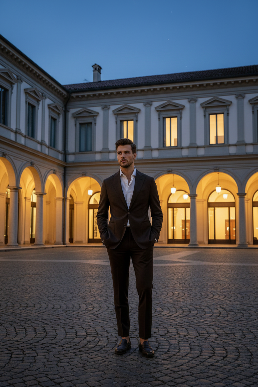 Punto Milano Kostuum Comfort Fit Zwart