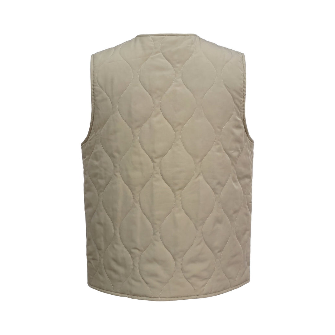 Overiwer GILET REVERSIBILE RIFFS SALVIA/PIED DE POULE Verde - foto 3