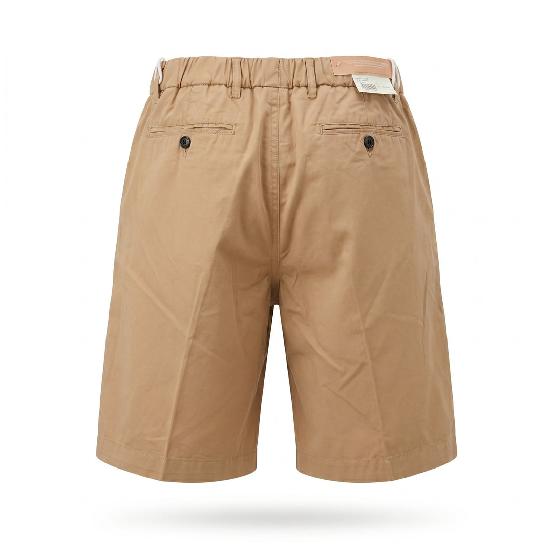 Quattro.Zero BERMUDA TASCA AMERICA UNA PENCIE IN COTONE BEIGE Beige - foto 3