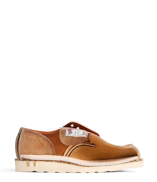 Red Wing Shoes 8077 SHOP MOC OXFORD COPPER BROWN Marrone - foto 3