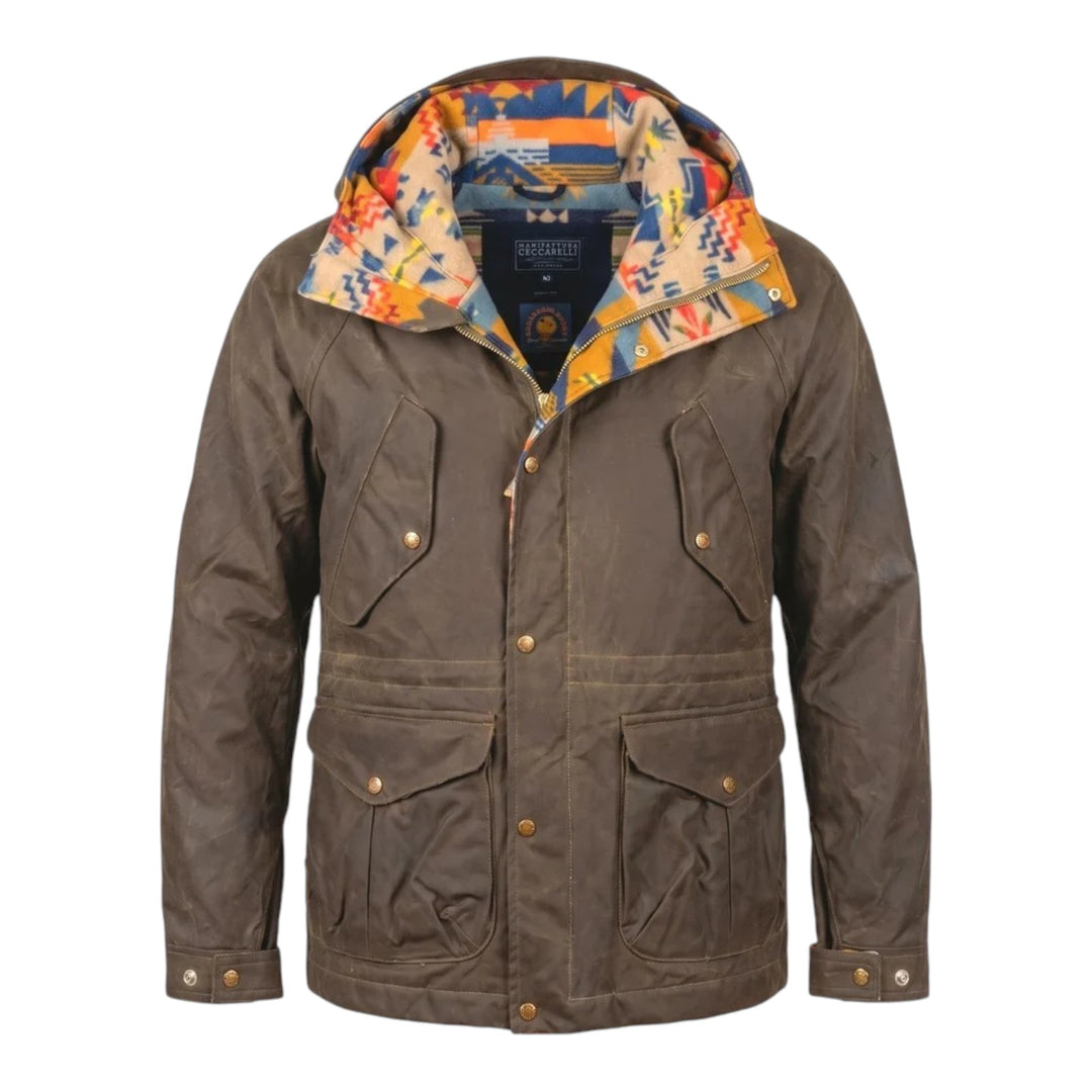 NATIVE FISHERMAN PARKA 7191 DARK TAN