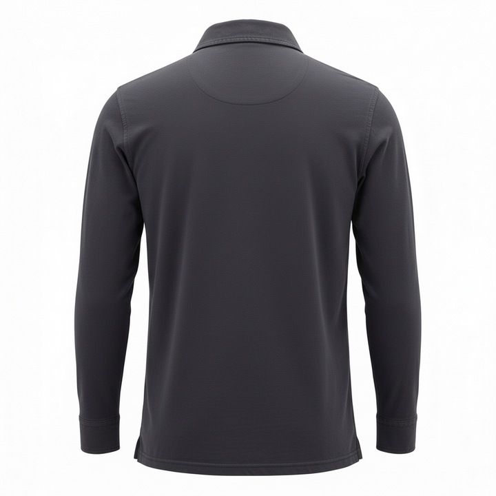 Polo Lange Mouwen York Jersey Navy