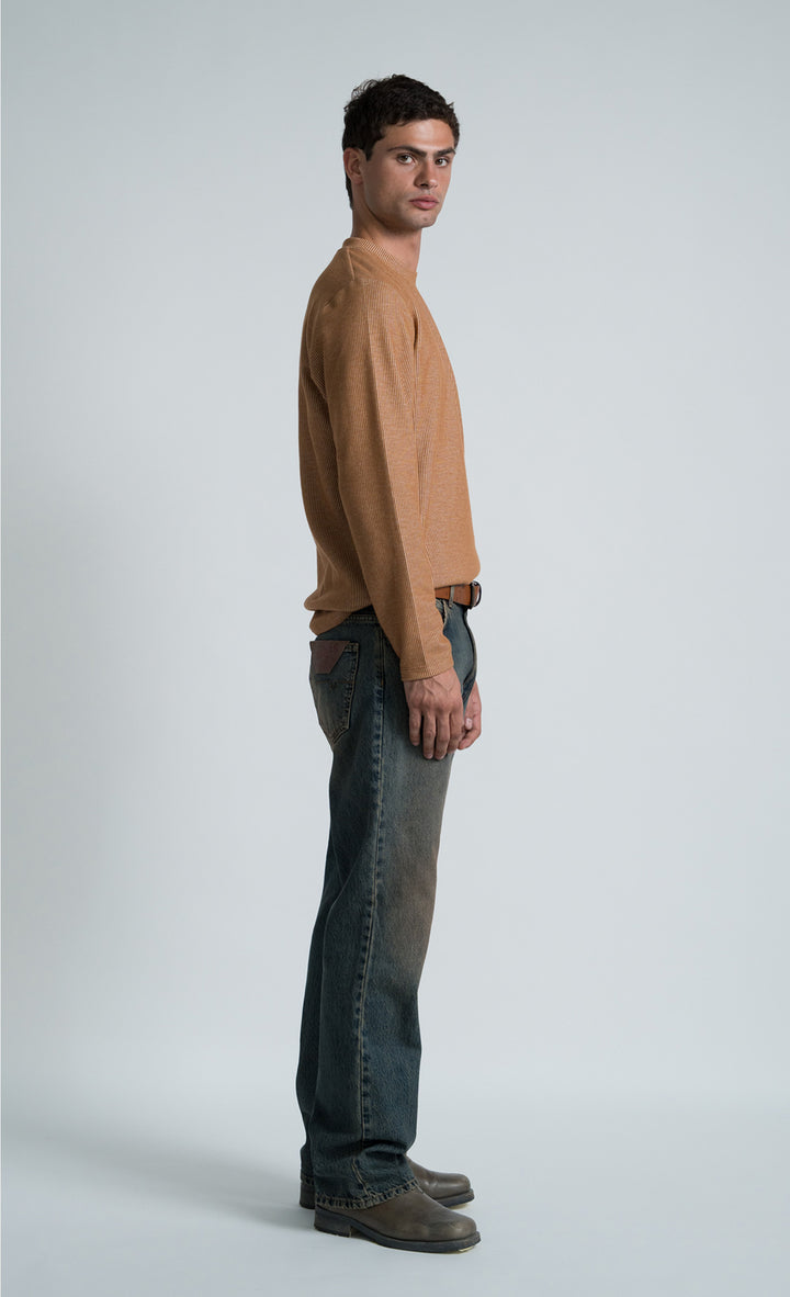 Wooden Jeans Dallas Deep Dirty Blu - foto 4